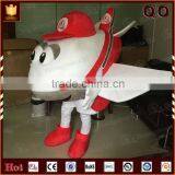 Custom design outdoor activities plane costume for adult