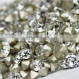 White Clear 1440pieces/bag Sharp Bottom Non Hotfix Glue on Rhinestones Shining Nail Art Crystal thumbnail-5