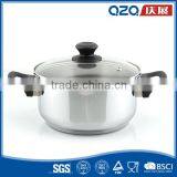 High Quality Cheap Price Bakelite Handle Stainless Steel Cookware Set thumbnail-4