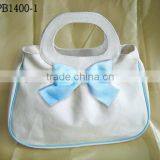 2016 Professional Ladies Canvas Tote Bag With Bowknot thumbnail-1