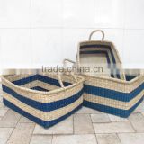 Seagrass Basket SD5605A/3MC, For Home Decoration, not Alibaba express