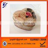 Wholesale Weddding Heart Shape Metal Candy Tin Cans