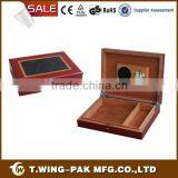 Handmade Spanish Cedar Wood Cigar Humidor for 15cigars