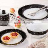Round Porcelain White Sushi Plate thumbnail-1