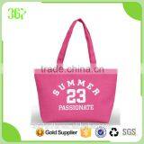 Simple Design Canvas Tote Big Shopping Handbag Women's Bag thumbnail-5