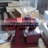 electric red, black small roasted coffee bean grinder, fine coffee bean powder making machine