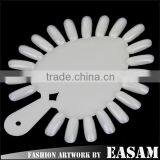 Heart Shape Nail Art Display Polish Color Sheet Nail Color Chart,heart-shaped Nail Color Chart