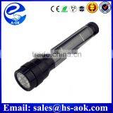 High Power Aluminium Zoom Focus Rechargeable Led Solar Flashlight thumbnail-1