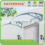 Wind Resistant Polycarbonate Commercial Awning Wtih Aluminum Awning Brackets Arm for Balcony thumbnail-5