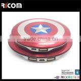 2015 New Items Ultra-thin Battery Charger Lady Gifts Power Bank Mirror Power Bank