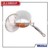 1.5qt Sauce Pan With Glass Lid and Stainless Steel Handle thumbnail-1