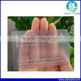 Hot Selling Transparent Plastic Business Cards With Good Price