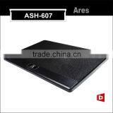 Alseye Ares / ASH-607 Manufacture Good Quality 2 Fans Laptop Electric Cooling Pad thumbnail-1