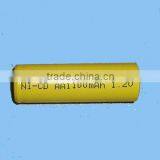 Wholesale Ni-cd AA Rechargeable Battery 1100mah for Emergency Light