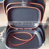 Dessini Die Cast Aluminium Double Sided Frying Pan thumbnail-1