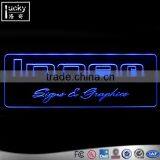 LED Edge-Lit Slim Sign, Acrylic LED Edgelit Display Panels