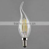 2015 New Style Antique LED Filament C35 Full Glass Flame Lamp L4W E12 110V Dimmable thumbnail-4