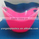 Wholesale Plastic Double Wall Clear Ice Buckets