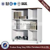 Cabinet Melamine Filing Book Fixed Corner Cabinet White Modern Book Shelf (HX-5DE016) thumbnail-6