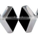 2012 Semi-precious Titanium Cufflink,titanium Cufflink With Semi-precious Stone thumbnail-1
