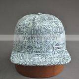 Custom Cheap Flat Brim Cap thumbnail-2