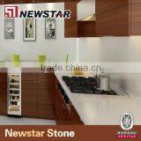 Newstar White Quartz Countertops for Uk, Quartz Worktops