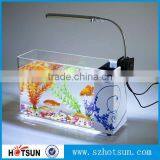 2015 New Product Acrylic Aquariums,clear Acrylic Fish Tank With LED Light thumbnail-2