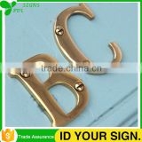 Custom Modern Style 304 Stainless Steel House Number With Screw