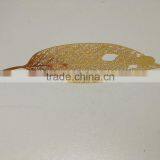 Brass Material Gold Leaf Metal Bookmarks thumbnail-3