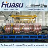 High Output PVC Corrugated Pipe Making Machinery