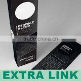 Wholesale Cheap Black Recycled Hair Extension Packaging Paper Cards Boxes With Window thumbnail-4