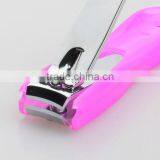 Hot Sale Colorful Cute Plastic Long Handle Nail Clipper thumbnail-5