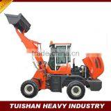 Four-Wheel Front End Loader Mini Wheel Loader 1.5 Ton With CE ZLY-918DH