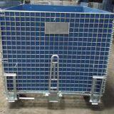 Folding Hot-dip Galvanized Wire Mesh Container thumbnail-3