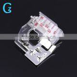 Portable Snap-on Bias Binder Tape Binding Sewing Machine Presser Foot Sewing Supplies for All Low Shank Snap-on Singer Brother B thumbnail-5