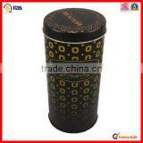 Small Round Tin Metal Tea Packaging Box thumbnail-1