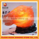 Himalayan Rock Floor Salt Crystal Lamp for Home thumbnail-4