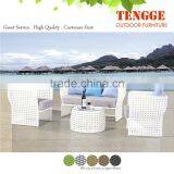 Outdoor Furniture White Leisure Sofa 106002 thumbnail-1