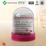 Custom Plastic Snow Globe With Photo Insert thumbnail-3