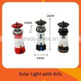 Giant Our Door Solar Garden Polyresin Lighthouse 11" 28cm With 360 Rotating Light thumbnail-5