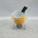 Hot Sale Mini Fondue Set,chocolate Fondue Bowl, Chocolate Pot + Stand thumbnail-4