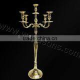 Wedding Standing Gold Plated Candelabra thumbnail-1