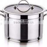 Stainless Steel Soup Pot With Right Angle thumbnail-4