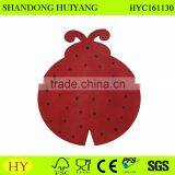 Colored Wood Decoration Crafts of Ladybug thumbnail-1
