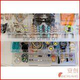 Large Desk Acrylic Jewelry Organizer Display Box thumbnail-4