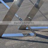 Top Sales Furniture Black Powder Coated ZX Flat Steel Metal Bench Leg thumbnail-6