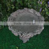 Outdoor Antique Fiberglass Bird Feeder / Bird Pool / Bird Bath thumbnail-2