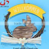 Cheap Easter Decorations Rabbit Easter Wreath Hanger thumbnail-2