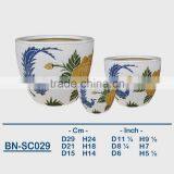 Vietnamese Ceramic Indoor Pot/ Indoor Planter BN-SC029 thumbnail-1