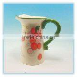 Big Size White DeHua Ceramic Kettle With Handle,hot Sale thumbnail-1